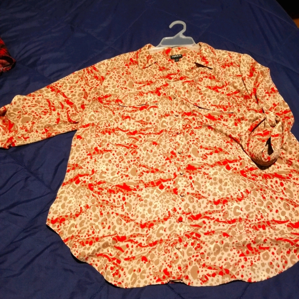 3/4 length sleeve blouse Size 1